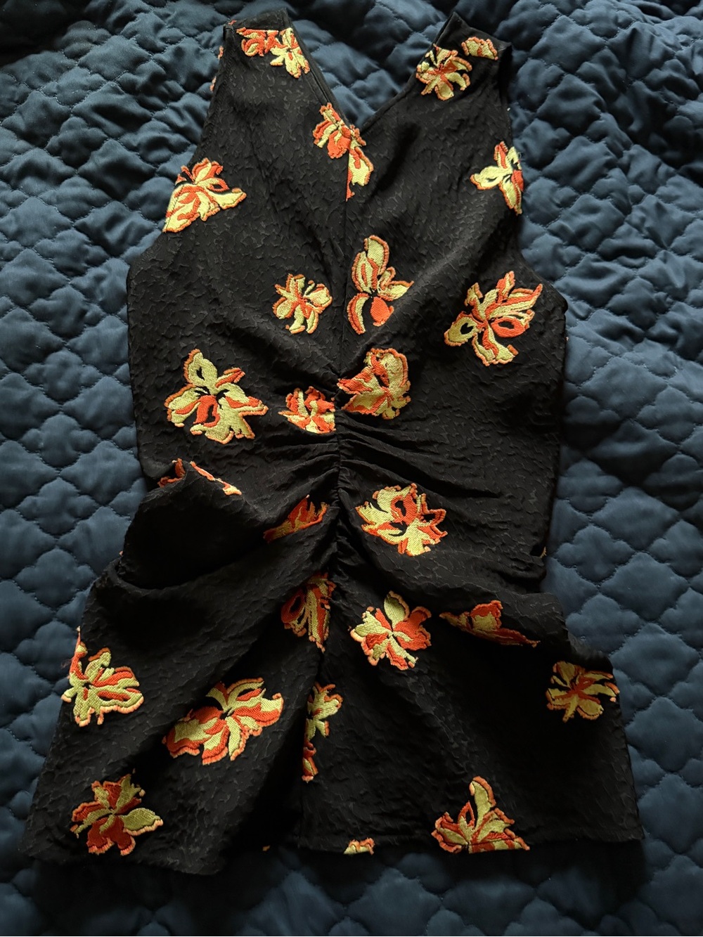 New! Proenza Schouler Floral Embroidered Sleeveless Top